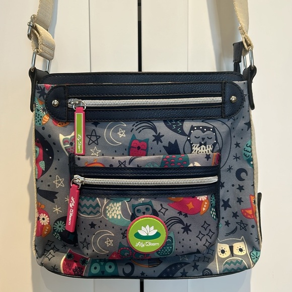 LILY BLOOM Night Owl Multicolour Crossbody Bag - Picture 5 of 14